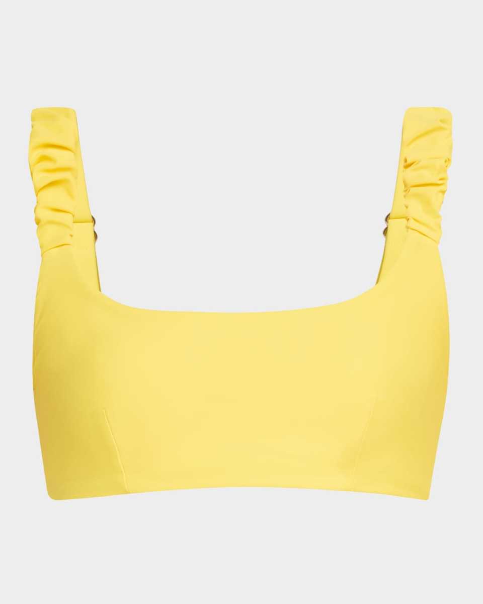 Rachel Ruched Bikini Top